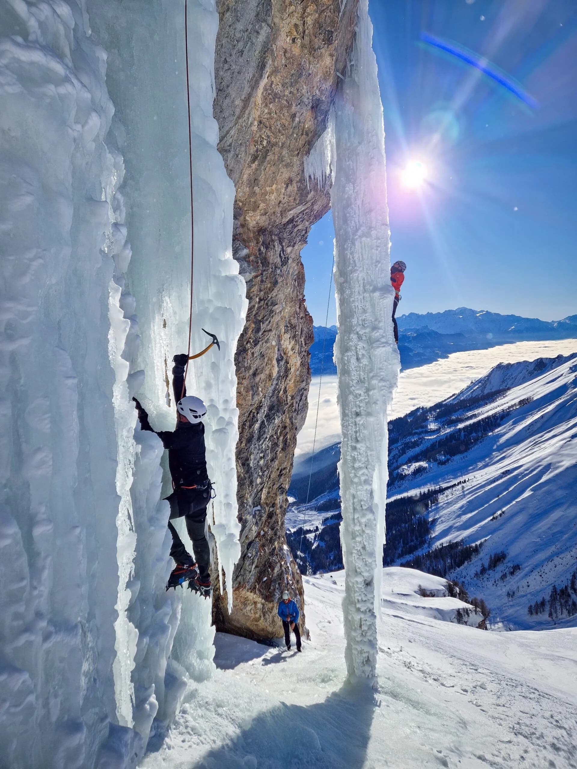 Cascade de glace